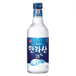 「国内発送」　BOX販売　ハルラサン　21度　360mlｘ20本(1箱)　ＪＥＪＵ酒　焼酎　韓国焼酎　韓国お酒　済州産酒　한라산 소주 한국소주 술