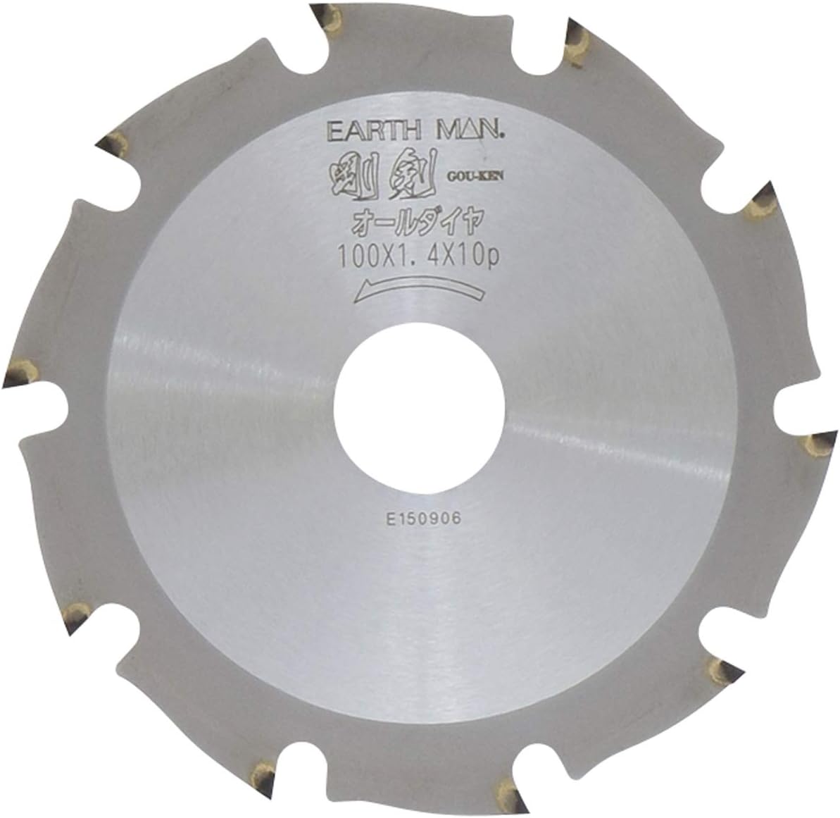 高儀(Takagi) EARTH MAN IWOOD 剛剣 オールダイヤ 100mm×10P