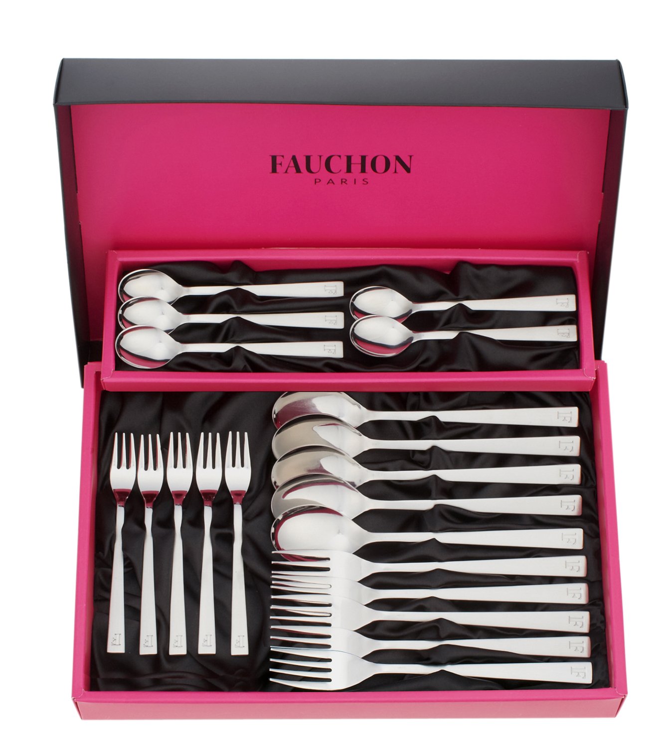 FAUCHON (フォション) 「 デザート ディナー 」 スプーン フォーク 20ピース カトラリーセット FA20-D20