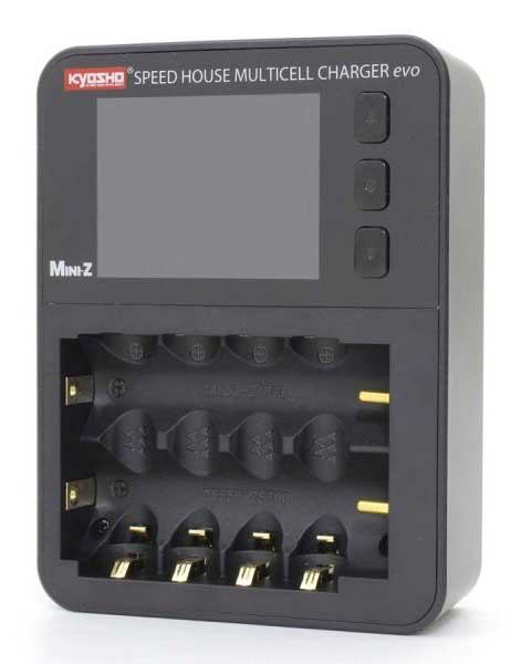 京商 【再生産】SPEED HOUSE マルチセルチャージャー EVO【72012】 ラジコン用 KC 72012 SPEED HOUSE マルチセルチャージャーEVO