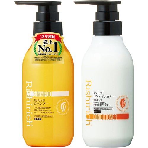 Sastty サスティ 無添加 リシリッチ シャンプー 300ml & コンディショナー 300ml