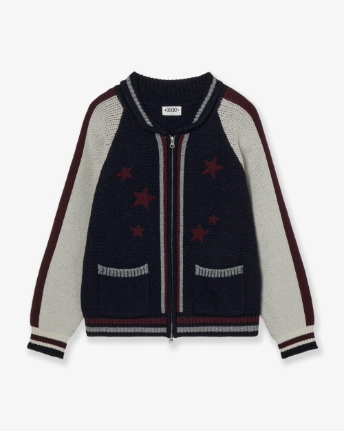 【AEAE】 STAR JACQUARD COWICHAN [NAVY] 正規品