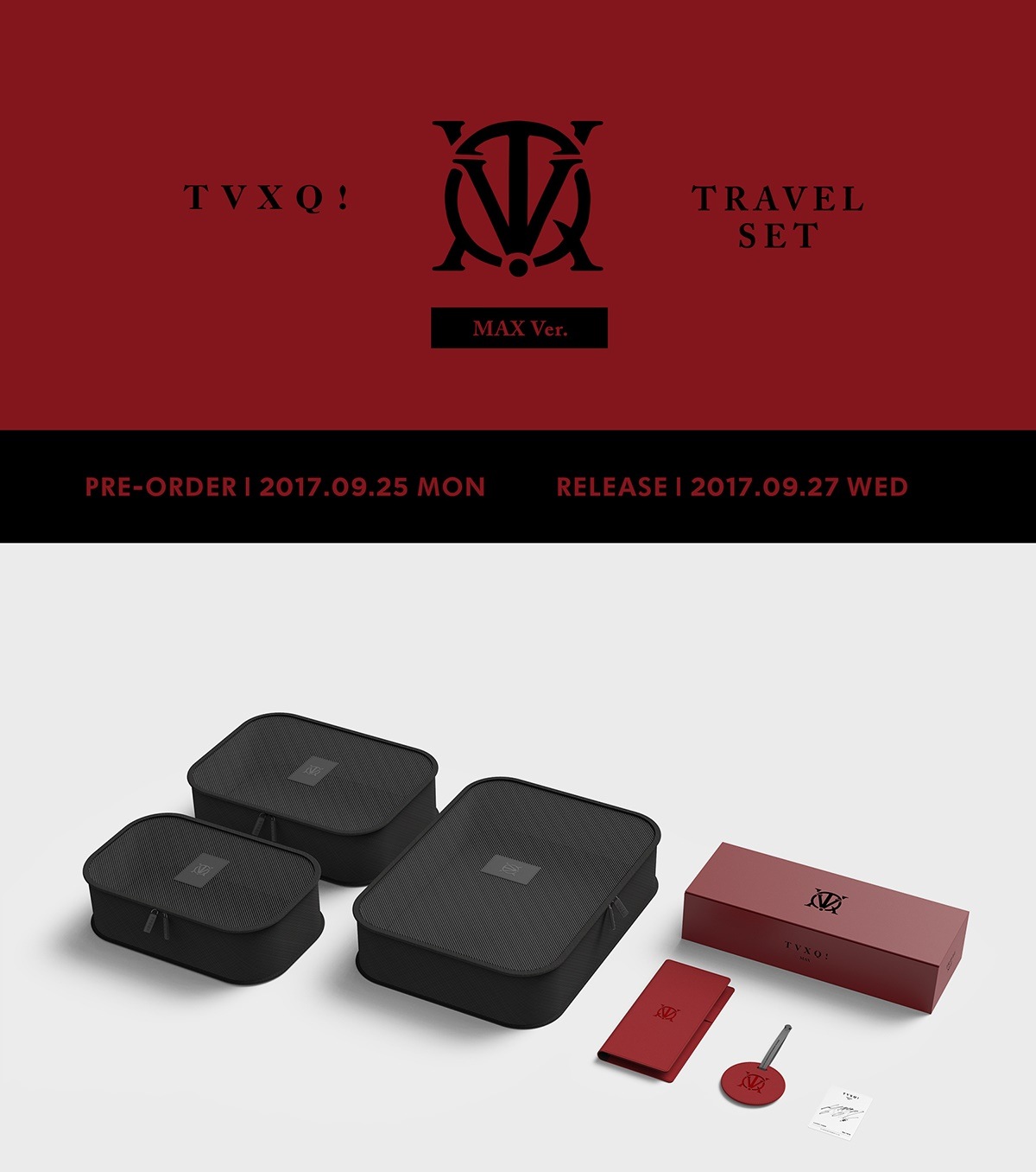 Qoo10] 東方神起 公式 TRAVEL SET T