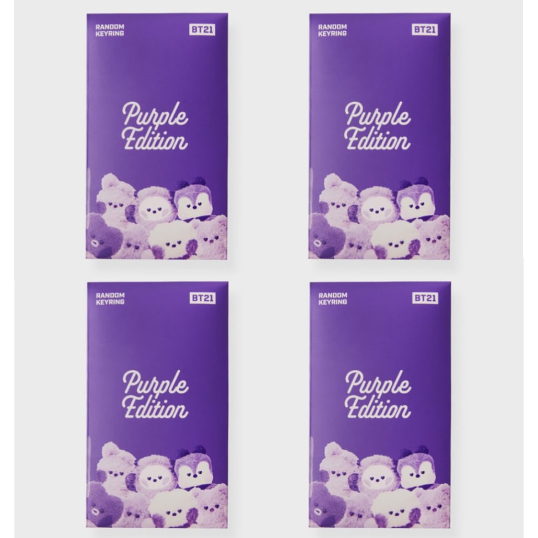 Purple of Wish Editionミニニ ランダムキーリング1個 *4ボックス