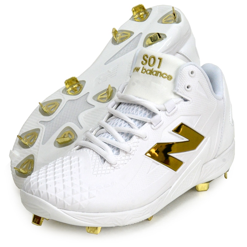 FuelCell Ohtani 1 v1 Metal 大谷翔平 シグネチャーコレクション V1 メタル 野球 埋め込み金具スパイク 一般 大人 白スパイク 限定