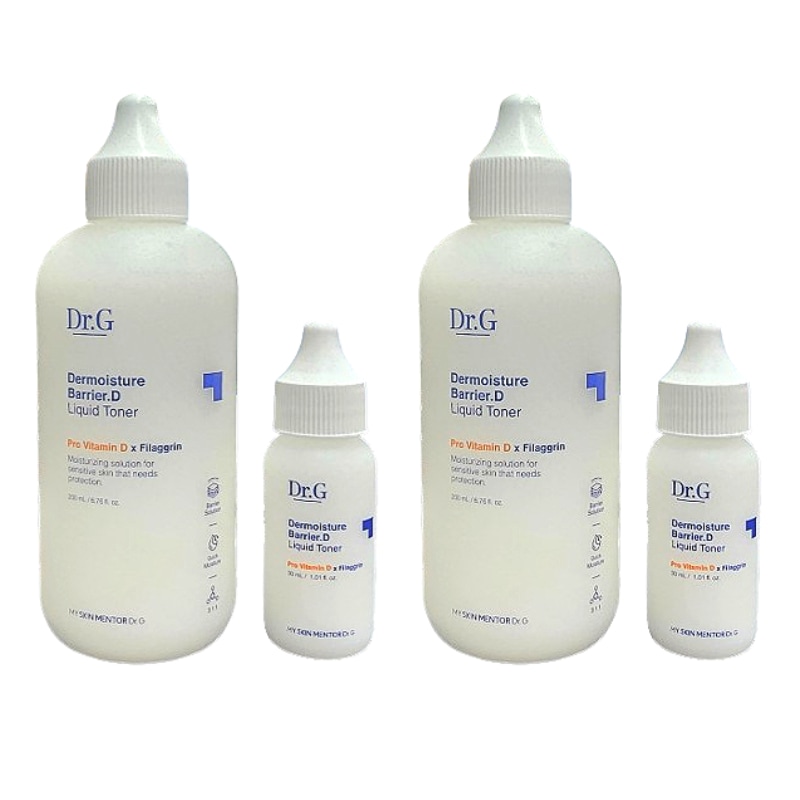 ザ モイスチャー バリア D リキッドトナー 200ml＋30ml×2個 企画セット 韓国コスメ 化粧水 保湿 弱酸性 敏感肌ケア 低刺激 水分補給 スキンケア