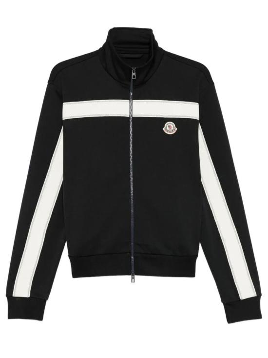 MONCLER Men Zippered Sweaters L10918G00037 899A1 999 BLACK