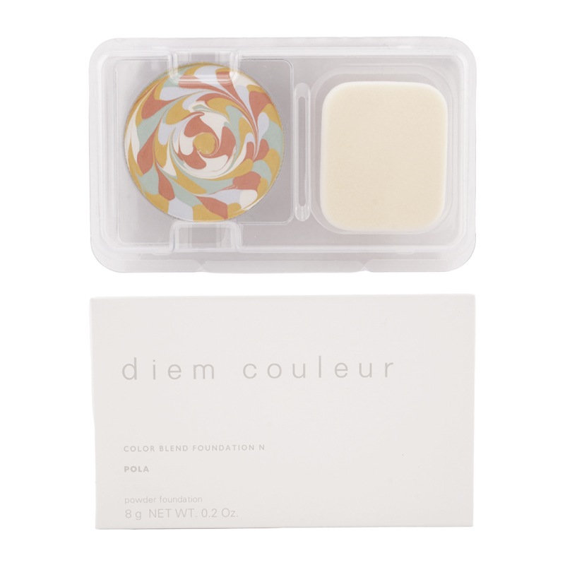 ディエム クルール カラーブレンドファンデーションN N2 リフィル 8g SPF15 PA++ 無香料 パフ付き 詰め替え用 [ギフトラッピング対応]