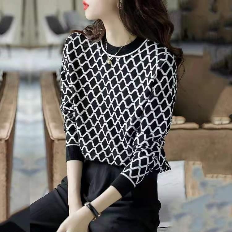 トップス ニットソー セーター プルオーバー 袖あり 長袖 ラウンドネック ニット かわいい 大人可愛い きれいめ シンプル カジュアル 大人 上品 おしゃれ お洒落 大人女子 こなれ感 クール