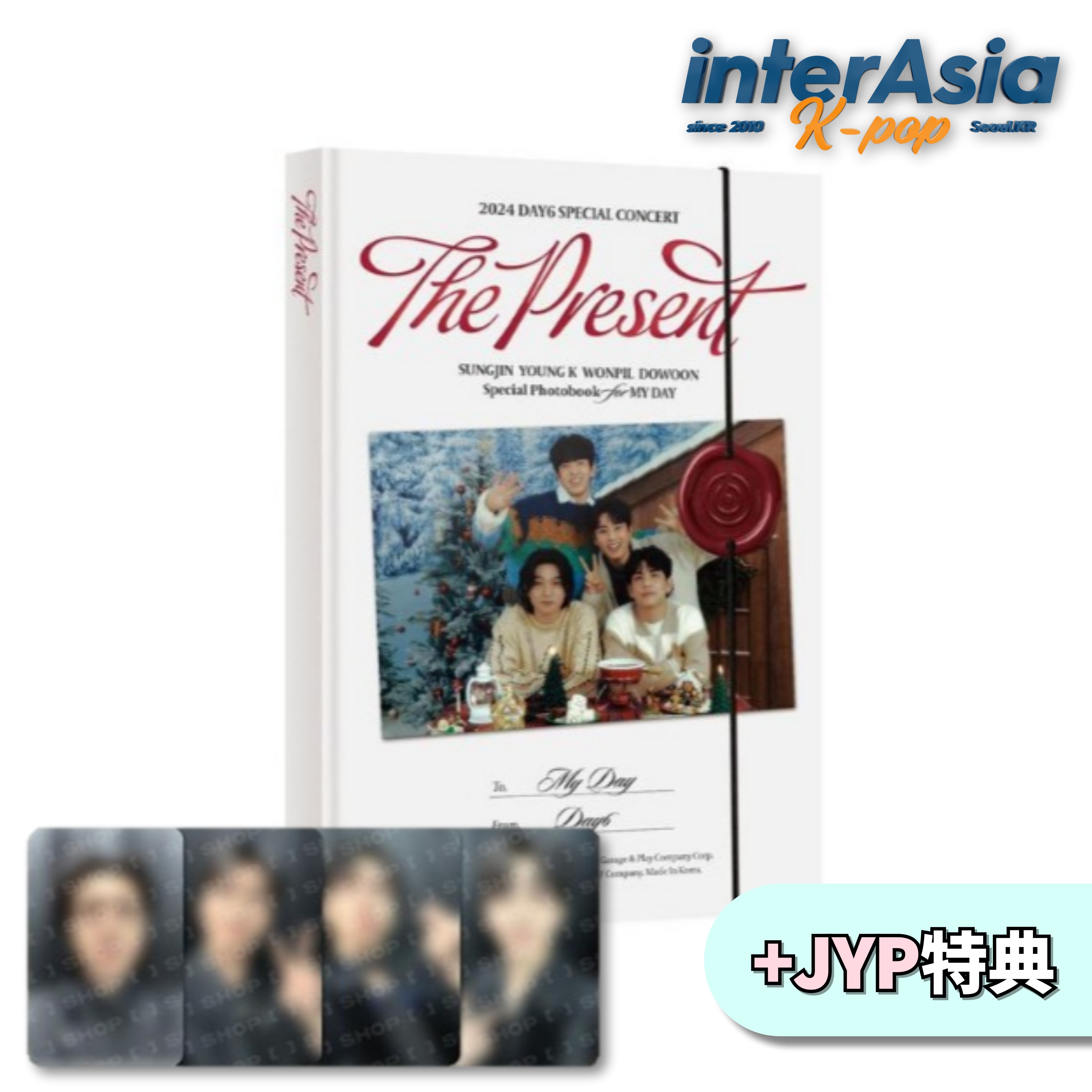 DAY6 - 2024 DAY6 SPECIAL CONCERT [The Present] Photobook +JYP特典