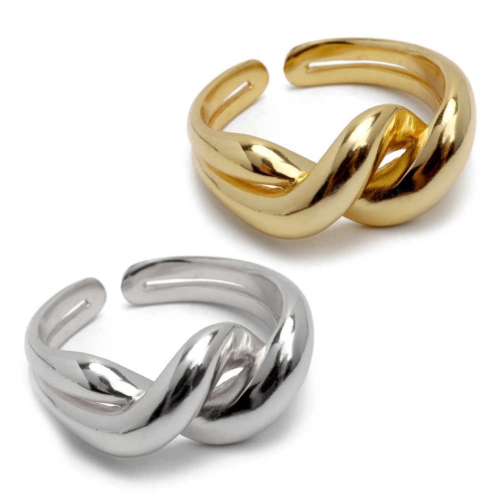 925 シンプルだけどぷっくりしたフォルムが印象的なリング [cr544]