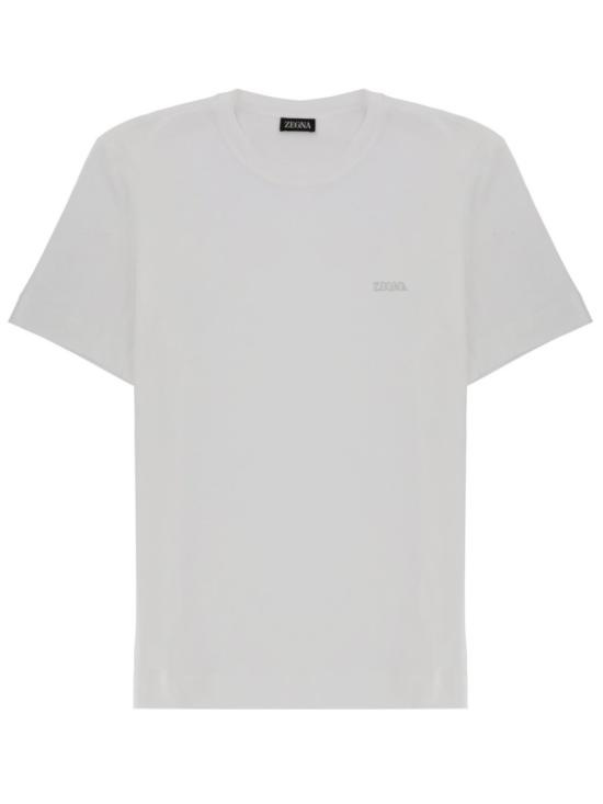 ERMENEGILDO ZEGNA Men T-Shirts UH360A3 H765N00 White