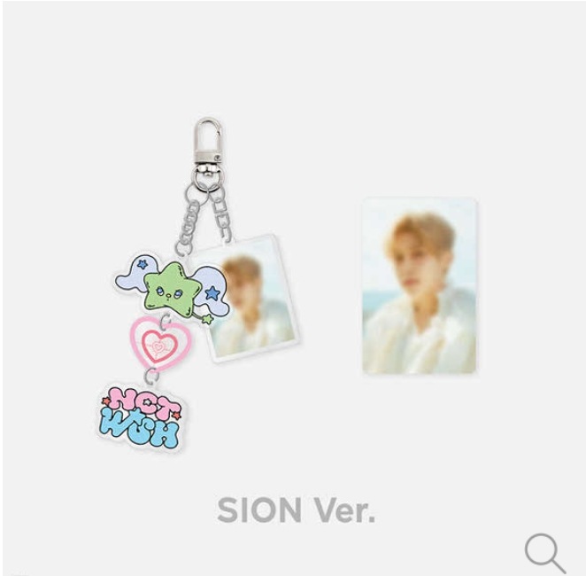 NCT WISH - ACRYLIC PHOTO KEYRING SION Ver. [未開封新品]