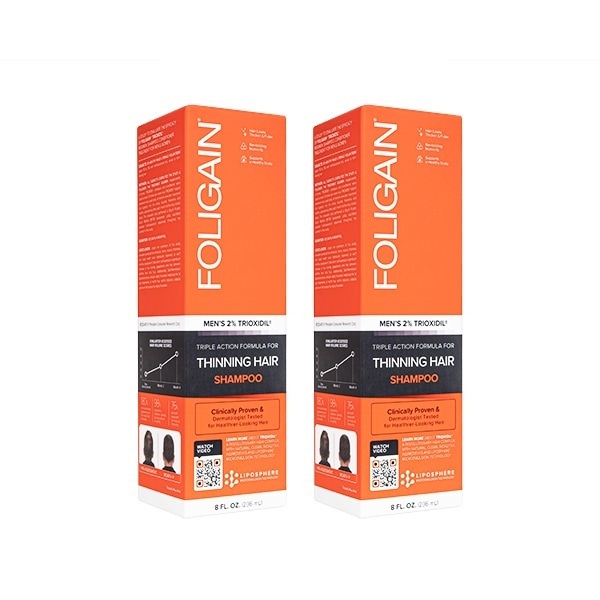 トリプルアクションシャンプーフォーシニングヘア 男性用 236ml