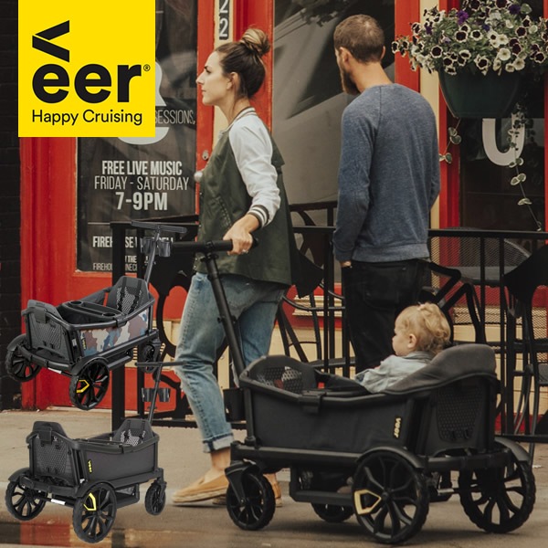 【正規販売店】VEER CRISER ヴィア クルーザー (送料無料) アウトドア 耐荷重54kg ベビーカー ペットカート 子供 犬 折りたたみ ワゴン カート 荷物 台車 キャンプ