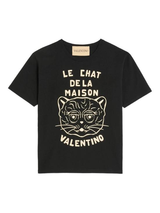 VALENTINO GARAVANI Men T-Shirts 7V3MG16PB32 9RA Black