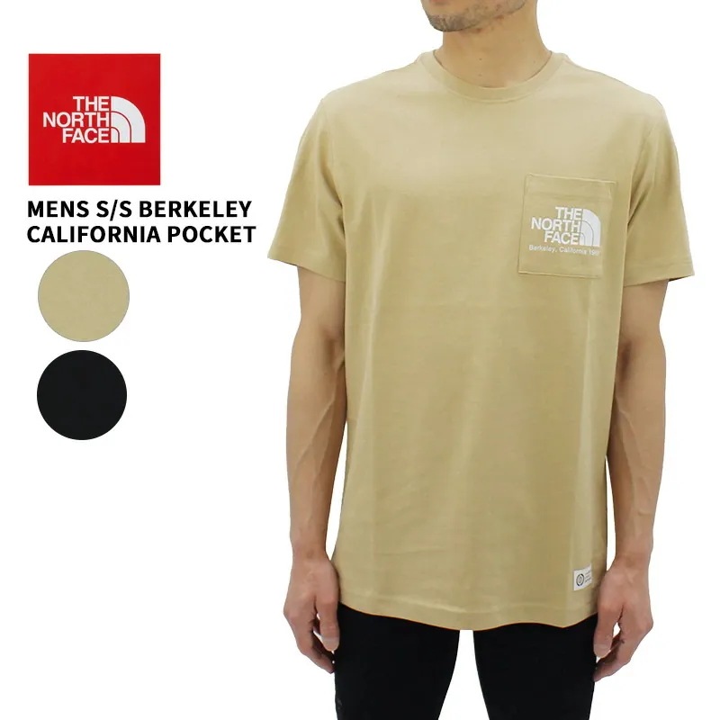 ザ・ノースフェイス 半袖Tシャツ THE NORTH FACE Men’S/Short Sleeve Berkeley California Pocket Tee Tシャツ メンズ nf0a55gd