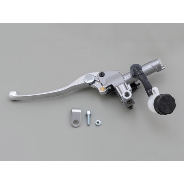 D61748 [NISSIN クラッチマスターシリンダー横型 14mm シルバー/バフクリア]