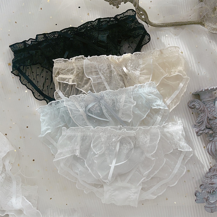 【1点ご購入 で10点プレゼントいたします】純色波点薄薄手通気刺繍網糸飛び縁贅沢スイートパンツレディース