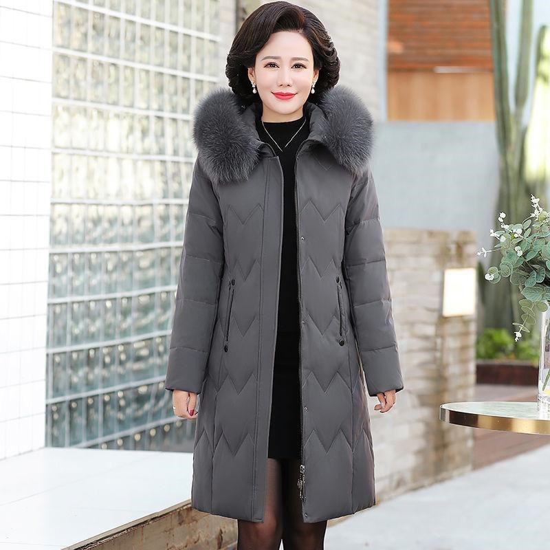 ダウンコート レディース ロング丈 アウター フード付き ゆったり ファー付き 大きいサイズ 厚手 暖か 防寒 防風 通勤 冬服 キレイめ 7,319円