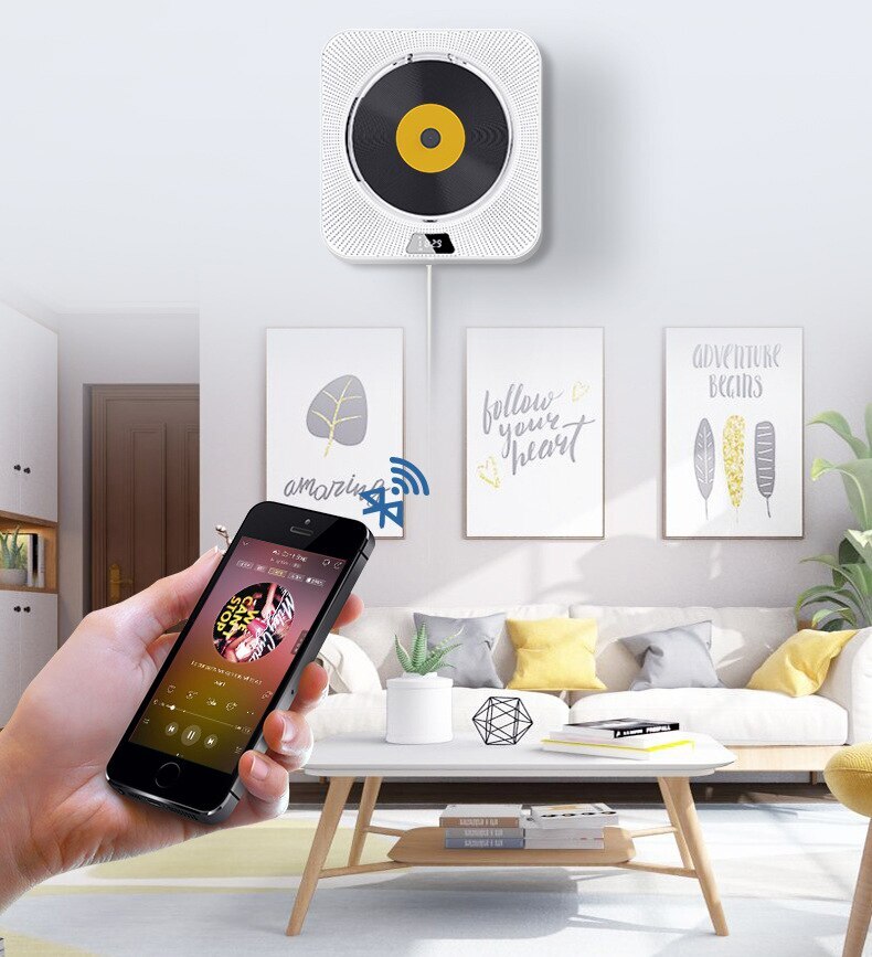 韓国ブロガーのおすすめcdプレーヤー 語説明書が付き 壁掛け