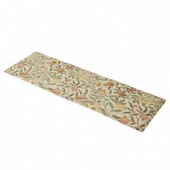 川島織物セルコン Morris Design Studio フルーツ ロングシートクッション 46x148cm LN1729 G グリーン