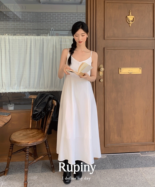 [ルフィニ]リア ソフト レース ビスチェ ロング ワンピース