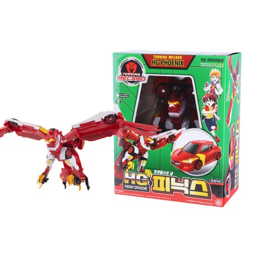 [ターニングメカード] HG フェニックス 自動車 変身 ロボット 韓国 人気 おもちゃ