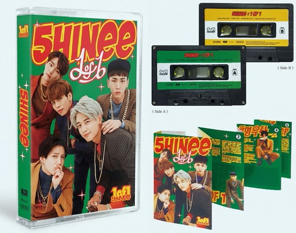 即日発送 / ポスターなし / SHINee 正規5集 1OF1 限定版 カセットテープ