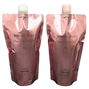 ミルボン ジェミールフラン ヒートグロス M シャンプー400ml トリートメント400g 詰替用セ