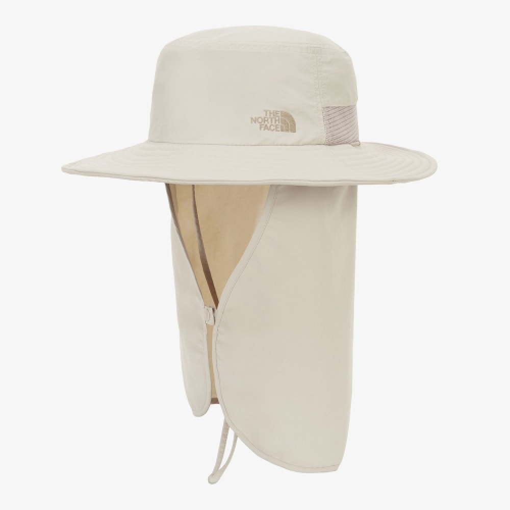 ザ・ノース・フェイス NE3HR13B エコライトシールド EX ハット_ホワイトサンド