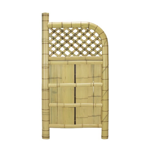 天然竹玉袖垣 約85cm幅 完成品