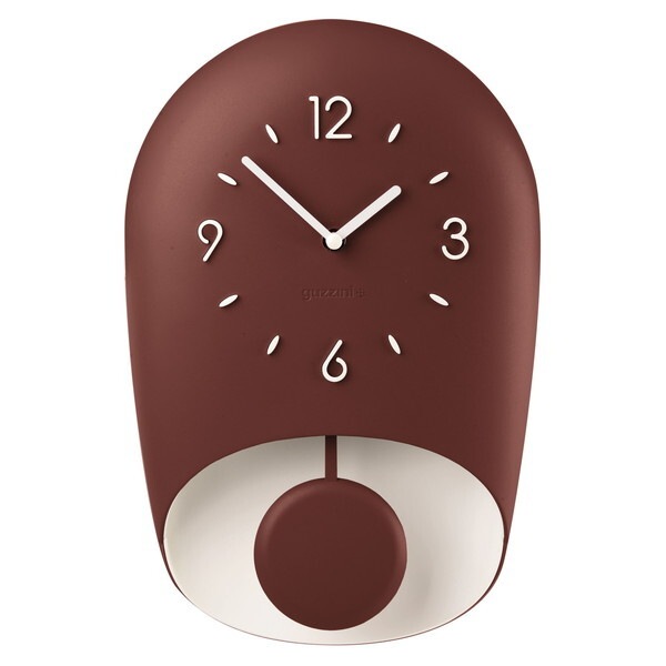 Guzzini ウォールクロック BELL ルビーレッド 168604171