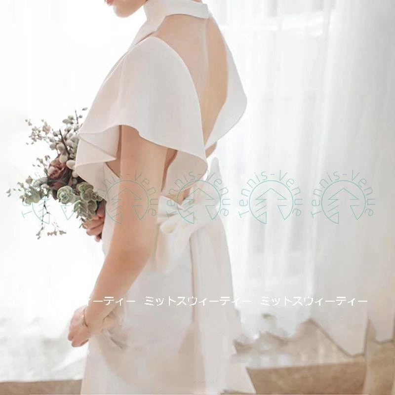 ウェディングドレス ロングドレス 結婚式 ウエディングドレス 二次会 披露宴 演奏会 花嫁 前撮り