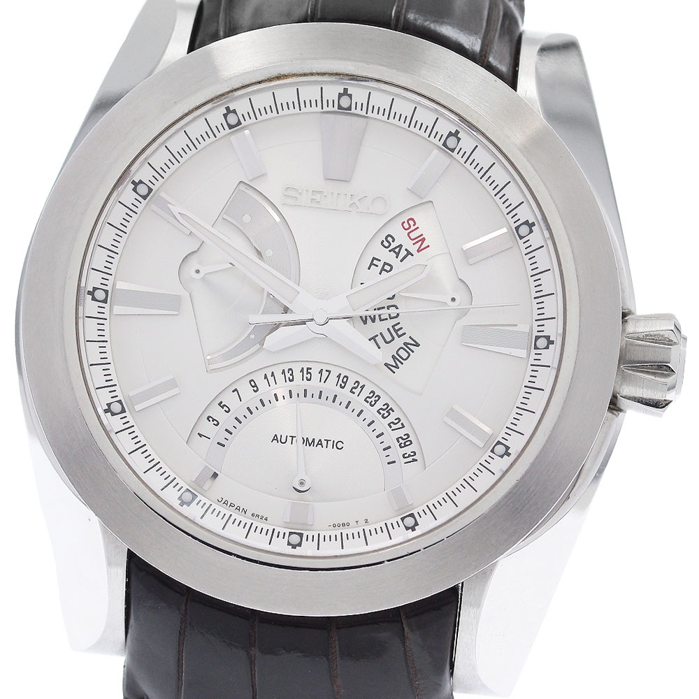 ベルト訳あり セイコー SEIKO SAEC003 ブライツ アナンタ メカニカル ダブルレトログラード 自動巻き メンズ 箱・保証書付き_948503【中古】