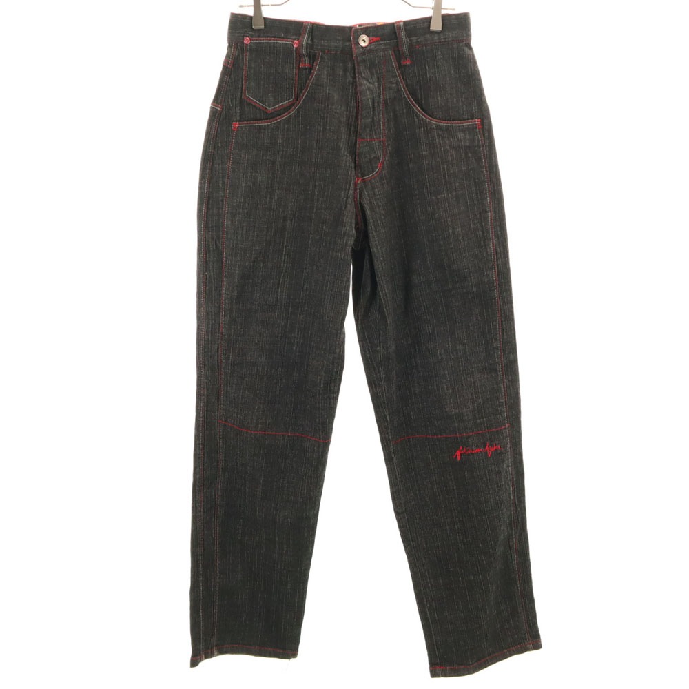 フラチナムフブ ストレートデニムパンツ ブラック Platinum Fubu ジーンズ メンズ 8,398円