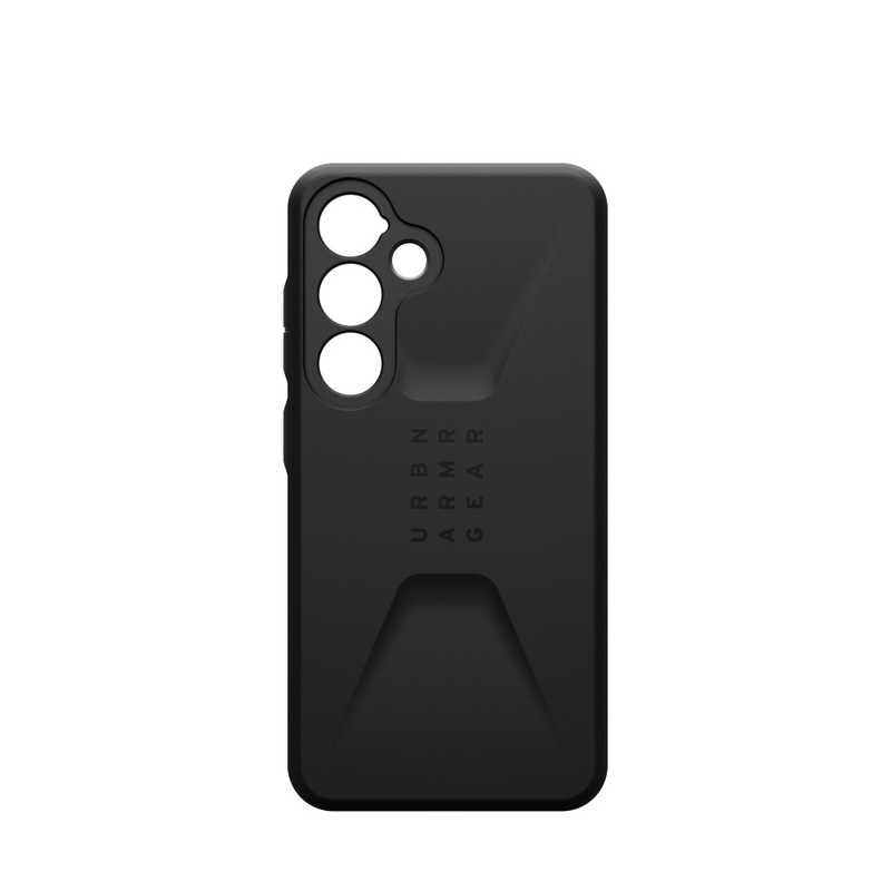 UAG　Galaxy S24 対応 耐衝撃ケース CIVILIAN (日本正規代理店品) ブラック　UAG-GLXS24-C-BK