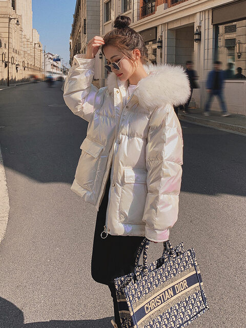 限定品 ダウンコート ミドル丈 アウター レディース ダウンジャケット マウンテンパーカー ファー もこもこ 無地 着回し シンプル おしゃれ 大人可愛い カジュアル フェミニン お出かけ アウトドア 秋 冬 ダウンジャケット コート サイズ L