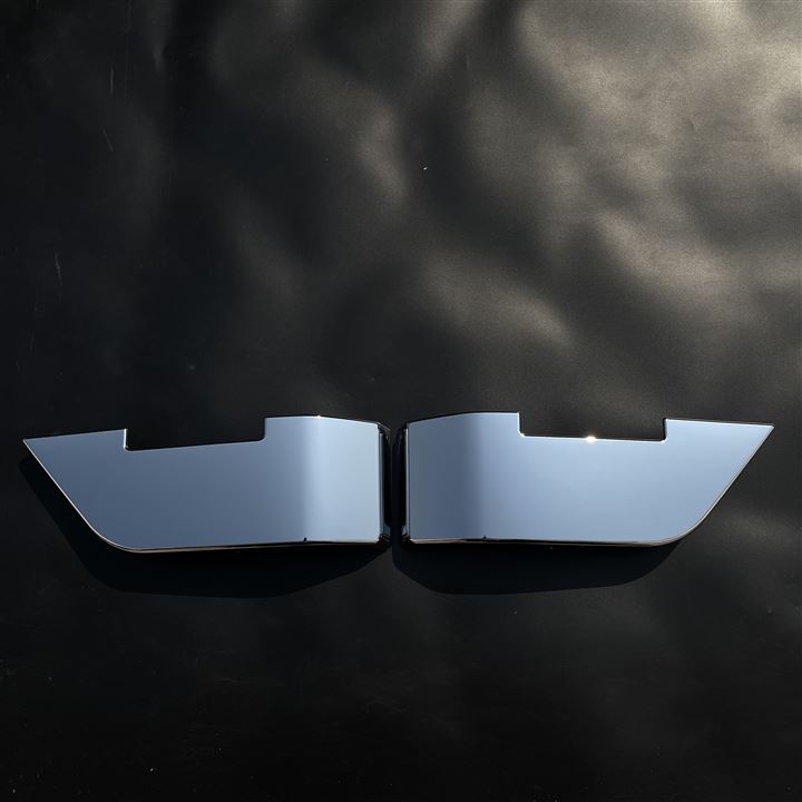 いすゞ 4t 07フォワード メッキ ステップスカート標準 ワイド 外装 トラック パーツ 左右セット( サイドステップ)パーツ