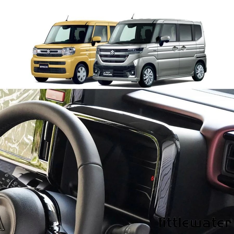 新型 スズキ スペーシア カスタム コンソールガーニッシュ Spacia Custom MK94S MK54S パーツ ドレスアップ アクセサリー パーツ メーターガーニッシュ