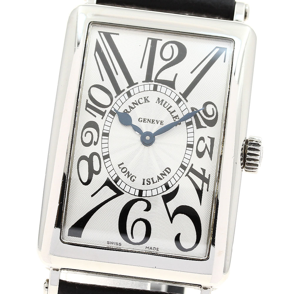 フランクミュラー FRANCK MULLER 1002QZ ロングアイランド クォーツ メンズ 箱・保証書付き_900696【中古】