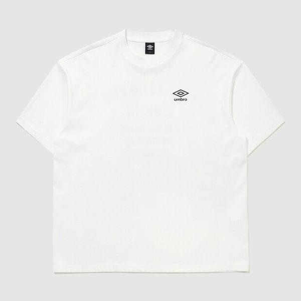 マックスフィット レタリング グラフィック Tシャツ WHITE UR121CRS32 WHT0