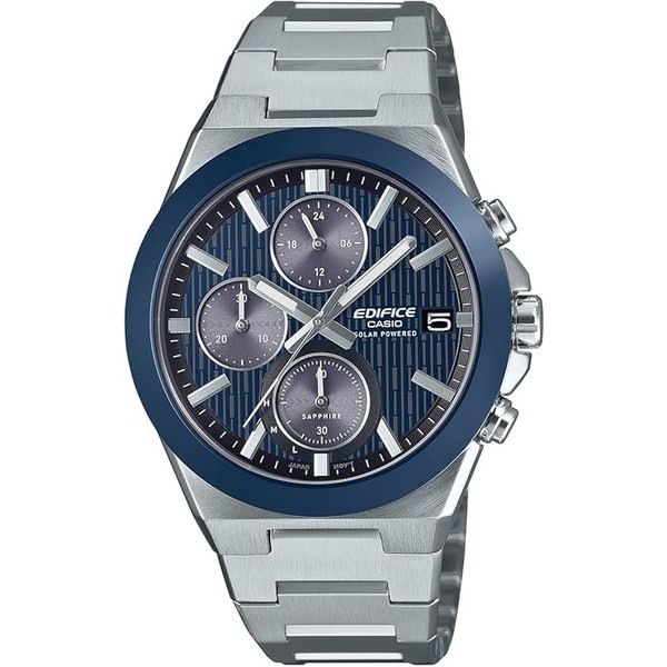 カシオ CASIO 腕時計 セラミックベゼル Solar Powered Chronograph EFS-S650YD-2AJF