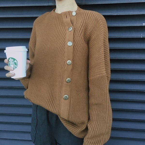 通販 人気 カーディ レディース ニットセーター オルチャンファッション レディース ケーブルニット ニット セーター レディース オルチャン 韓国ファッション レディース ニットカーディガン ニット ニット サイズ Free Xamera Se