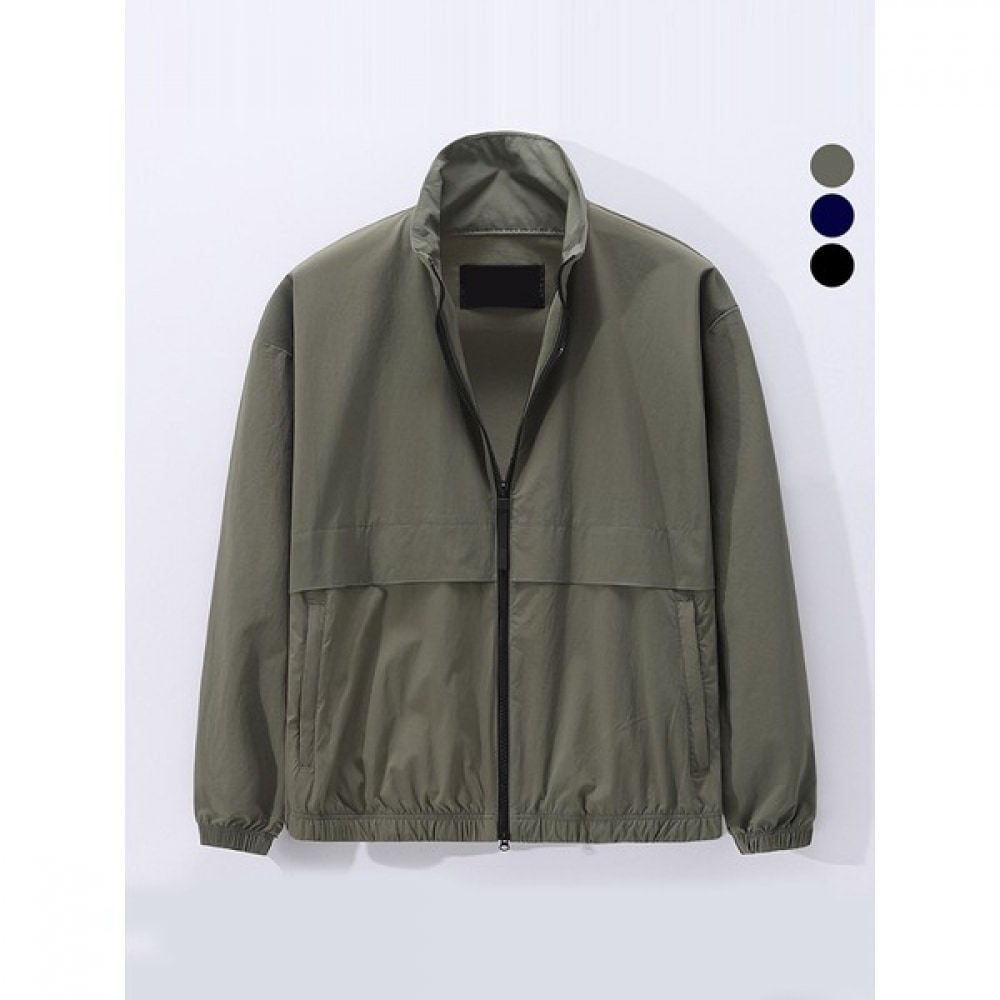 (ジュアンス) オーバーフィットナイロンスパンウインドブレーカージャケットジャンパー PWJP1736