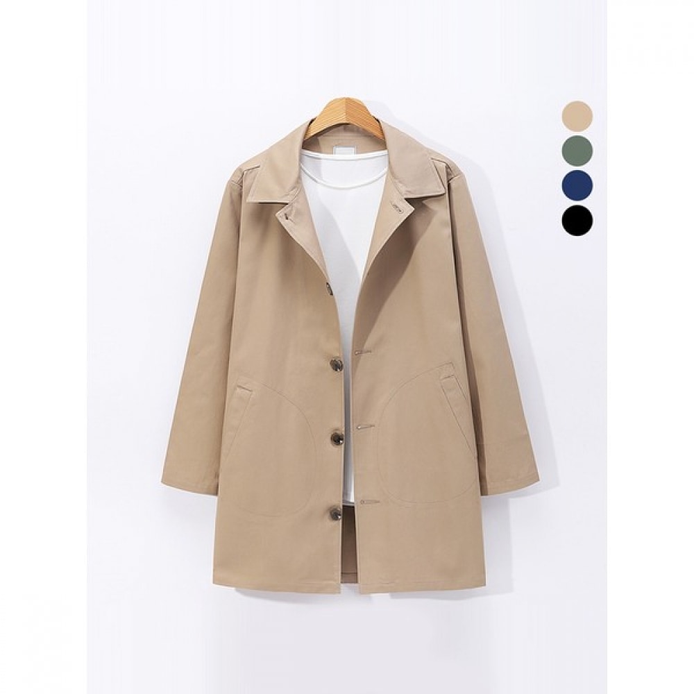 (フアンズ) シングルボタントレンチマックコート SHJK5054