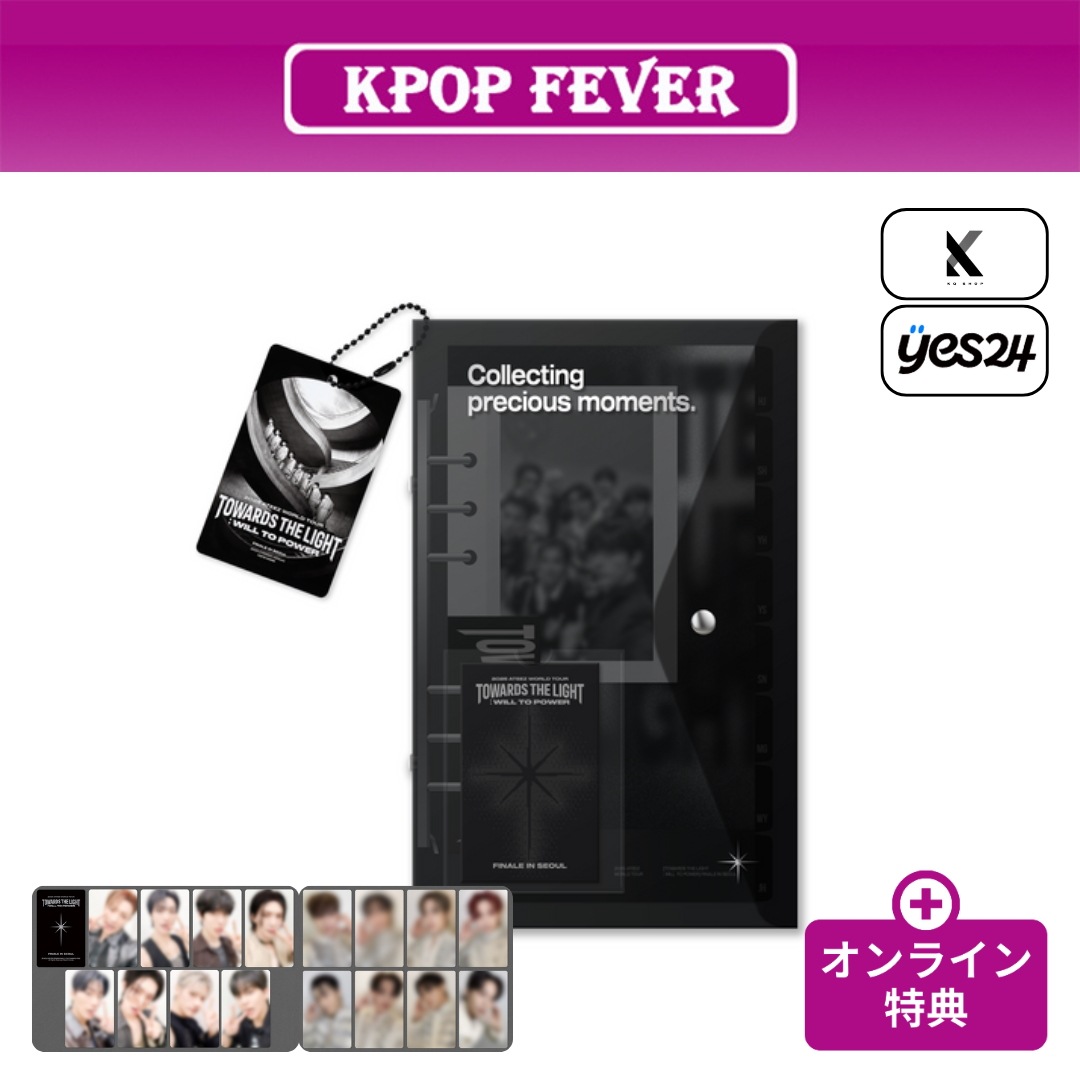 [online特典] ATEEZ [TOWARDS THE LIGHT : WILL TO POWER] PLAYCODE MD / 2025 WORLD TOUR FINALE IN SEOUL