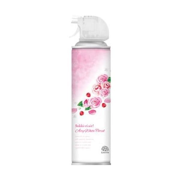 （まとめ）アース製薬 トイレのスッキーリエア！エアリーホワイトフローラル 350ml 1本[x50]