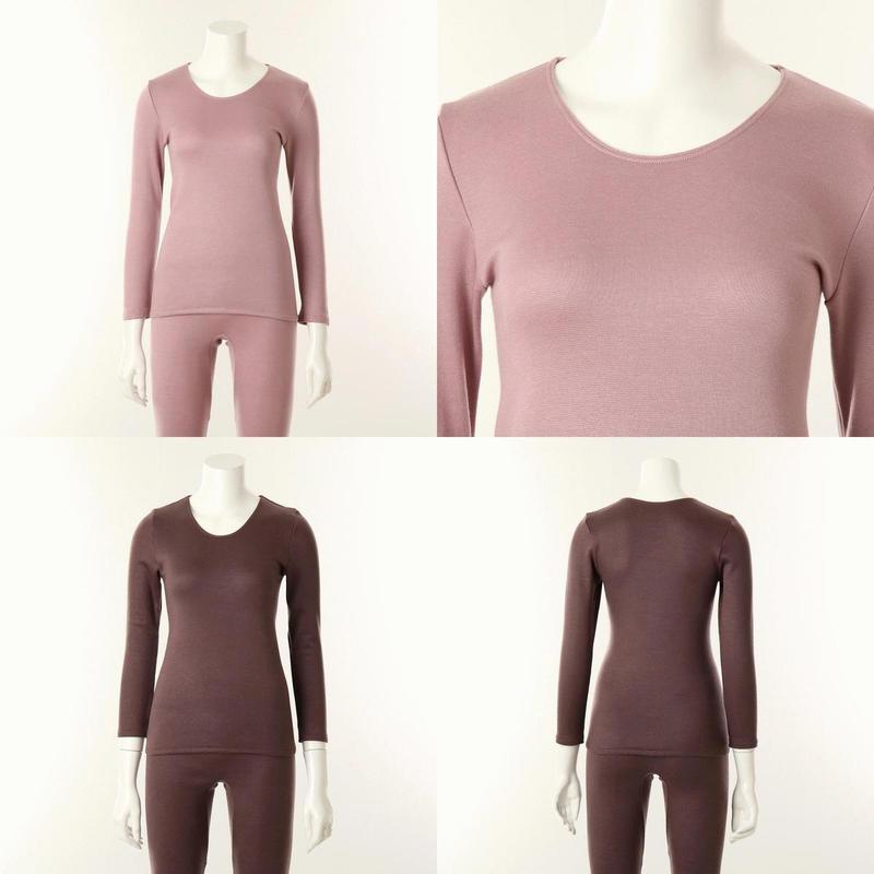 25AW アクリル綿起毛女性トップス下着VLG5069CCSG