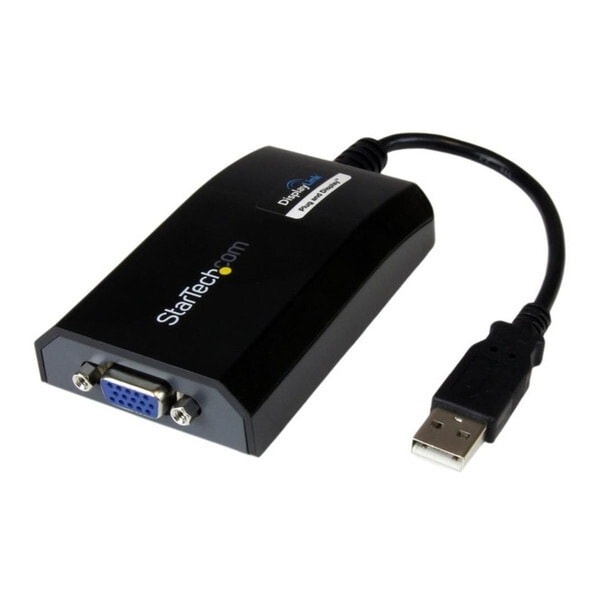 StarTech USB2VGAPRO2 ブラック [USB - VGA変換アダプタ (USB接続外付けグラフィックアダプタ MAC対応 1920x1200)] メーカー直送